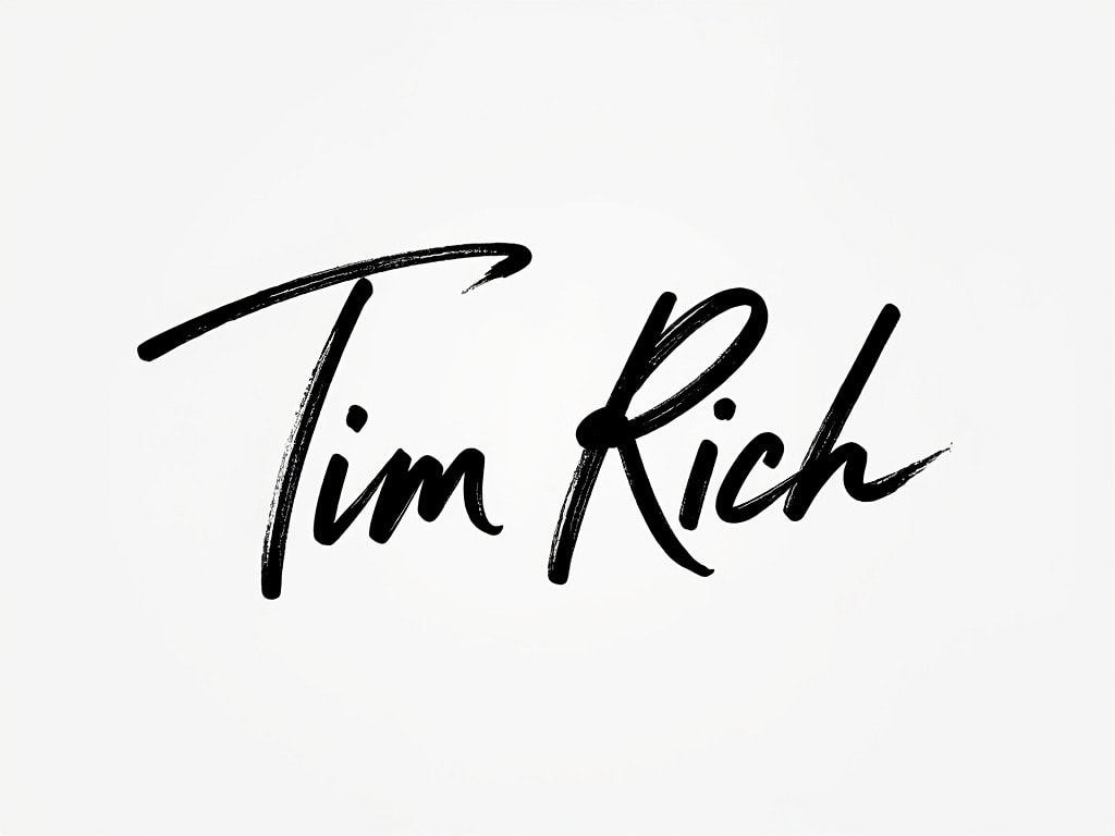 Tim Rich Signature